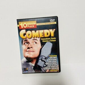 10 Comedy Movies Pack DVDs Bob Hope Jack Benny Cary Grant and More 3 Discs